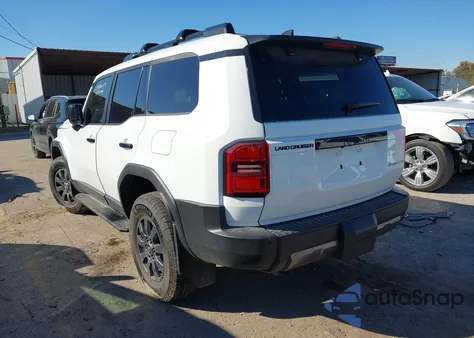 2025 Toyota Land Cruiser из США, поврежденный, VIN JTEABFAJ7S5016562